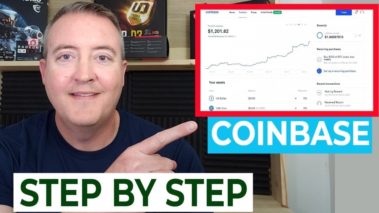 COINBASE TUTORIAL - Buy and Sell BITCOIN EASILY!